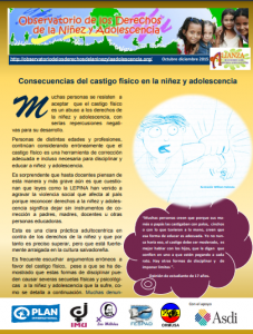 Read more about the article Informativo del Observatorio de los derechos de la niñez. No.4- 2015