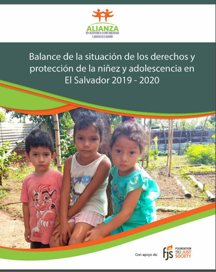 Balance de la situación de la niñez y adolescencia, El Salvador, años 2019-2020
