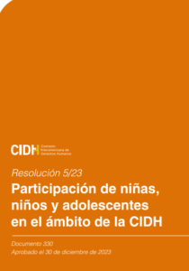 Read more about the article Resolución 5/23 – Participación de niñas, niños y adolescentes en el ámbito de la CIDH
