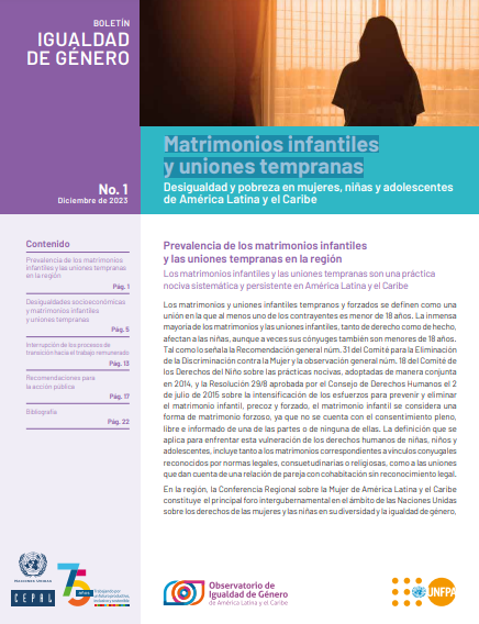 Read more about the article Matrimonios infantiles y uniones tempranas