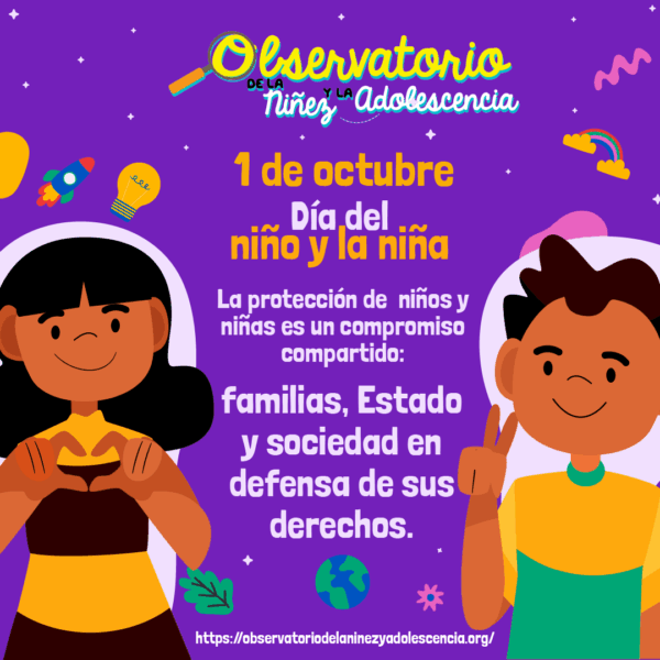 1 de Octubre día del niño y niña