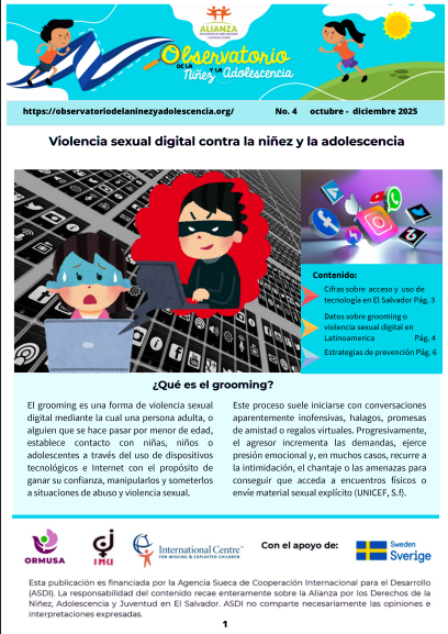 Read more about the article Observatorio de la Niñez No.4 Octubre – Diciembre 2025